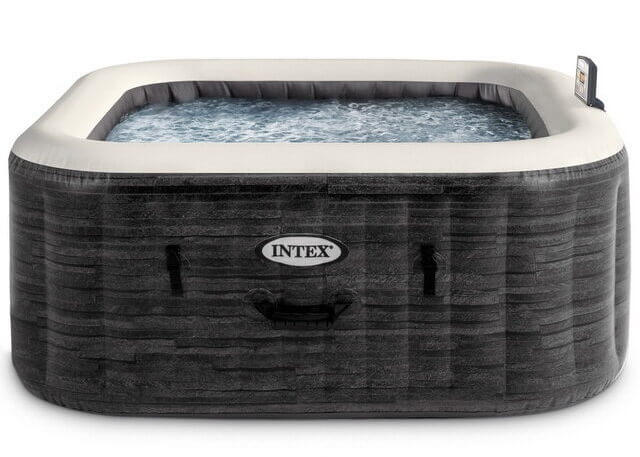 Бассейн СПА 175х175х71см "Greystone Deluxe" 795л, квадратный, аэромассаж 1шт/упак 28450